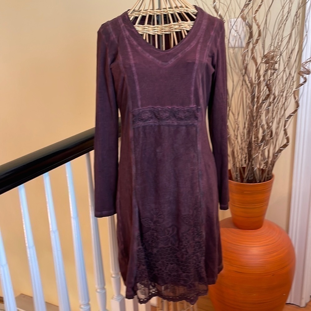 Gretty Zueger eggplant dress